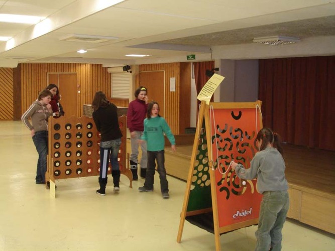 Châtel Games: giant wooden games