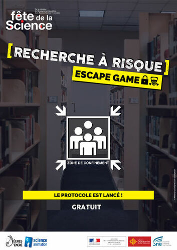 Escape game at the library (FR)