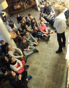 Duo group children guided visits Maison du Fromage Abondance / Abbaye