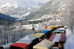 Châtel winter market