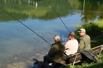 Fishing in Lake Vonnes