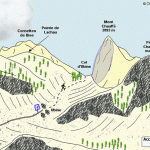 Climbing site - Le Mont Chauffé
