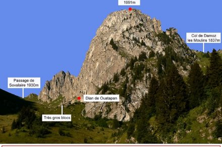 Climbing site - Le Mont Brion