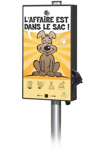 Dog waste disposal - Eglise Saint-Maurice