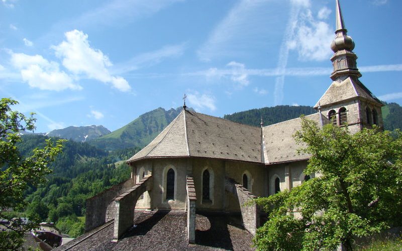 The abbey church