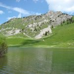 Walking route to Lac d'Arvouin
